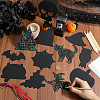 Halloween Rainbow Scratch Paper Art Pendant Decoration Kits DIY-WH20013-22-3
