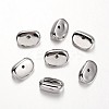Oval CCB Plastic Beads CCB-J033-04P-2