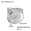 304 Stainless Steel Wide Band Finger Rings WG2EE6D-04-1