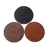 3Pcs 3 Colors PU Leather Crochet Bag Bottom FIND-WR0001-78B-1