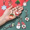 Christmas Theme Acrylic Pendant Decoration HJEW-YW00032-01-5