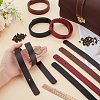 8 Bags 4 Colors PU Leather Bag Handles FIND-CL0001-50B-3