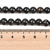 Natural Glaucophane Beads Strands G-F836-A01-6mm-5