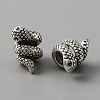 Alloy European Beads ALRI-WH0008-21B-1