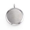 316 Surgical Stainless Steel Diffuser Locket Pendants STAS-H342-50P-3