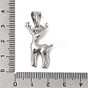 Animal Theme 304 Stainless Steel Pendants STAS-B167-27F-P-3