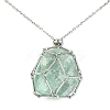 Tarnish Resistant 304 Stainless Steel Macrame Pouch Braided Gemstone Holder X-NJEW-JN04468-07-2