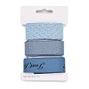 9 Yards 3 Styles Polyester Ribbon SRIB-A014-E03-4