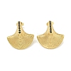 PVD Vacuum Plating 304 Stainless Steel with Rhinestone Stud Earrings for Women EJEW-G401-03G-02-2