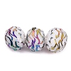 Electroplate Glass Beads EGLA-N026-01A-Q03-1