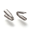 Tarnish Resistant 304 Stainless Steel Folding Crimp Ends LS-X-STAS-G122-09P-A04-2