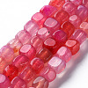 Natural Agate Beads Strands X-G-N326-99A-1