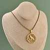 201 Stainless Steel Hollow Hummingbird Pendant Box Chain Necklaces for Women Men LS-NJEW-M086-05G-5