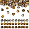 300Pcs 3 Colors Tibetan Style Alloy Beads FIND-AR0004-78-1