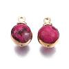 Natural Regalite/Imperial Jasper/Sea Sediment Jasper Charms G-T111-11E-3
