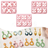 3Pcs 3 Styles ABS Plastic Molds DIY-ME0002-47-1