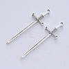 Tibetan Style Alloy Cabochons TIBE-R316-140AS-RS-2