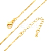 Brass Curb Chains Necklaces for Women NJEW-D302-06G-2
