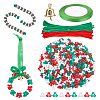 Acrylic with Plastic Christmas Candy Beading Set DIY-SC0026-81B-1