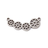 Non-Tarnish 201 Stainless Steel Connector Charms LS-STAS-G293-01P-2