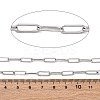 304 Stainless Steel Paperclip Chains CHS-M009-06P-02-2