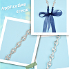 Metal Full Crystal Rhinestone Horse Eye Bridal Waist Belts for Wedding Dress AJEW-WH20080-65B-S-5