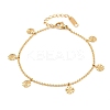 304 Stainless Steel Charm Bracelets LS-BJEW-P372-02A-G-2