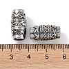 Tibetan Style 316 Surgical Stainless Steel Magnetic Clasps STAS-P362-12B-AS-3