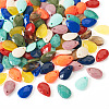 100Pcs 10 Colors Opaque Acrylic Charms MACR-TA0001-86-3