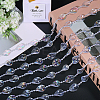 Acrylic Beads Chains CHAC-WH0001-06-4