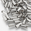 Tarnish Resistant 201 Stainless Steel Cord Ends LS-X-STAS-S028-42-1