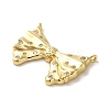 Real 18K Gold Plated Brass Micro Pave Cubic Zirconia Pendants KK-M281-01G-01-2