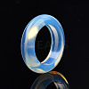 Opalite Plain Band Ring LS-X-G-N0326-99F-4