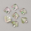 Mushroom Luminous Resin Cabochons MRMJ-TAC0009-07B-1