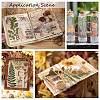 6Pcs Plant PET Adhesive Waterproof Stickers DIY-K074-01B-5