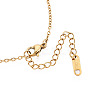 304 Stainless Steel Pendant Necklaces NJEW-T018-54G-2