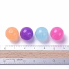 Imitation Jade Acrylic Beads SACR-S188-14mm-M-4