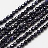 Synthetic Blue Goldstone Beads Strands G-A129-3mm-G03-1