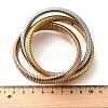 304 Stainless Steel Stretch Bracelets BJEW-A031-01J-M-2