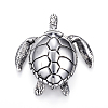 304 Stainless Steel Big Pendants STAS-F044-03AS-1