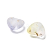 Frosted Transparent Acrylic Beads OACR-F013-01-2