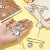 Iron Kilt Pins Brooch Findings DIY-FS0009-47-8