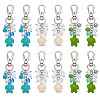 12Pcs 3 Colors Sea Turtle Synthetic Turquoise Pendants Decoration HJEW-NB00201-1