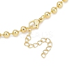 Rack Plating Brass Italian Horn Cornicello Bib Necklacess NJEW-P317-06G-3
