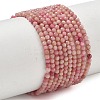 Natural Rhodonite Beads Strands G-P553-G06-01-1