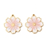 304 Stainless Steel Enamel Pendants STAS-S156-01G-06-1