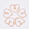 Cellulose Acetate(Resin) Pendants LS-X-KY-S158-58G-1