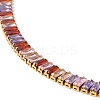 Cubic Zirconia Tennis Necklaces NJEW-G017-01E-G-3