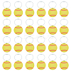 24Pcs Acrylic Pendant Decorations HJEW-ME00022-1