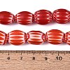 Handmade Millefiori Glass Barrel Beads LS-LA-N002-06B-4